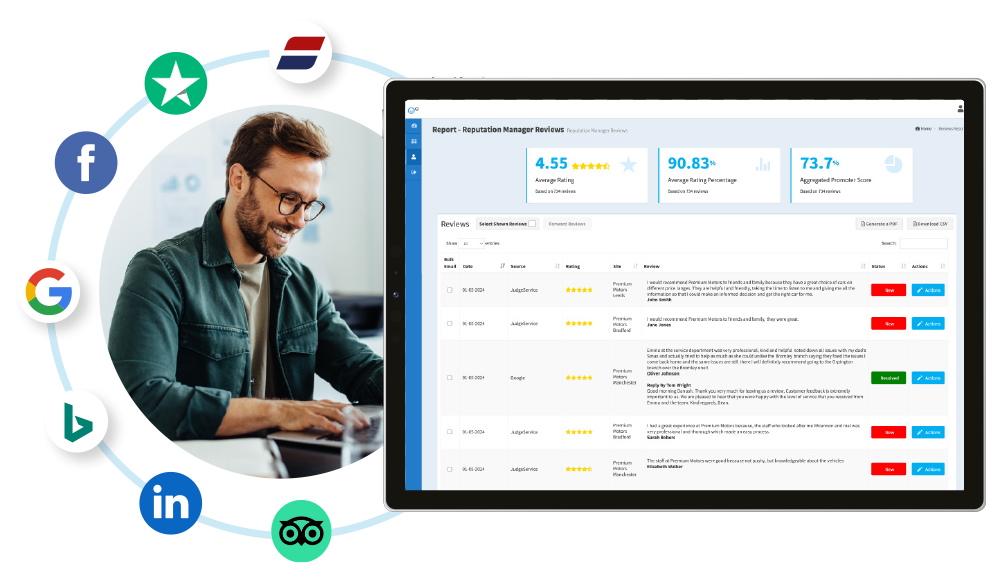 motors reputation manager upgrade