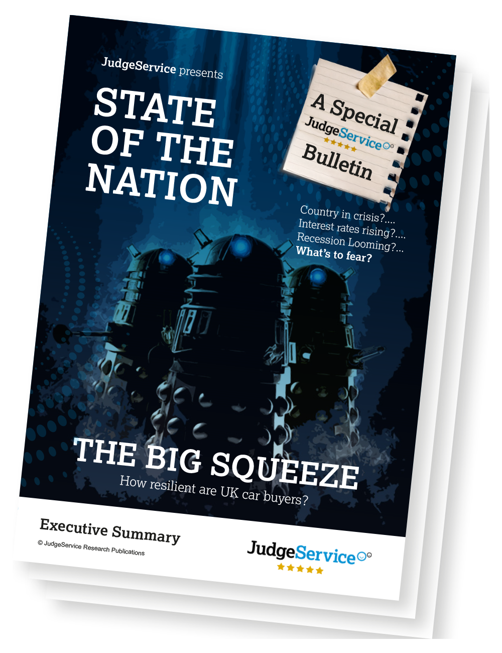 JudgeService State of the Nation industry: the Big Squeeze paper cover