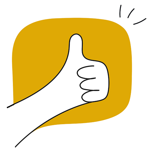 thumbs up